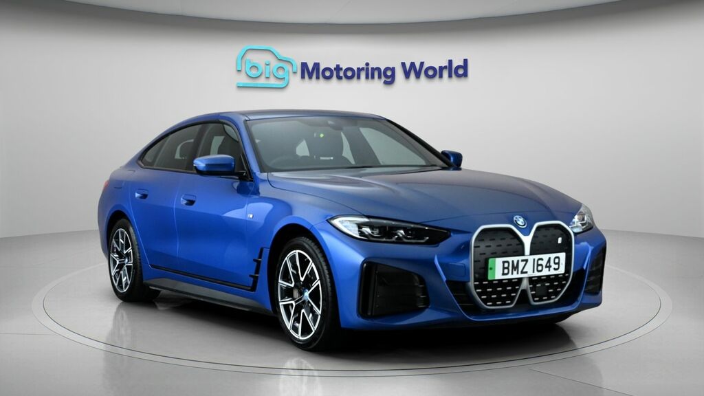 BMW i4 M Sport Blue