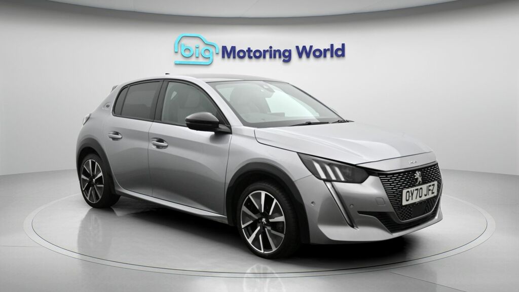 Peugeot e-208 Gt Grey