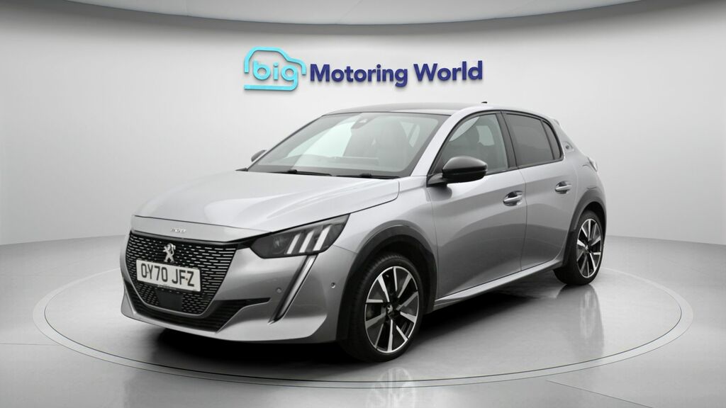 Peugeot e-208 Gt OY70JFZ Grey #3
