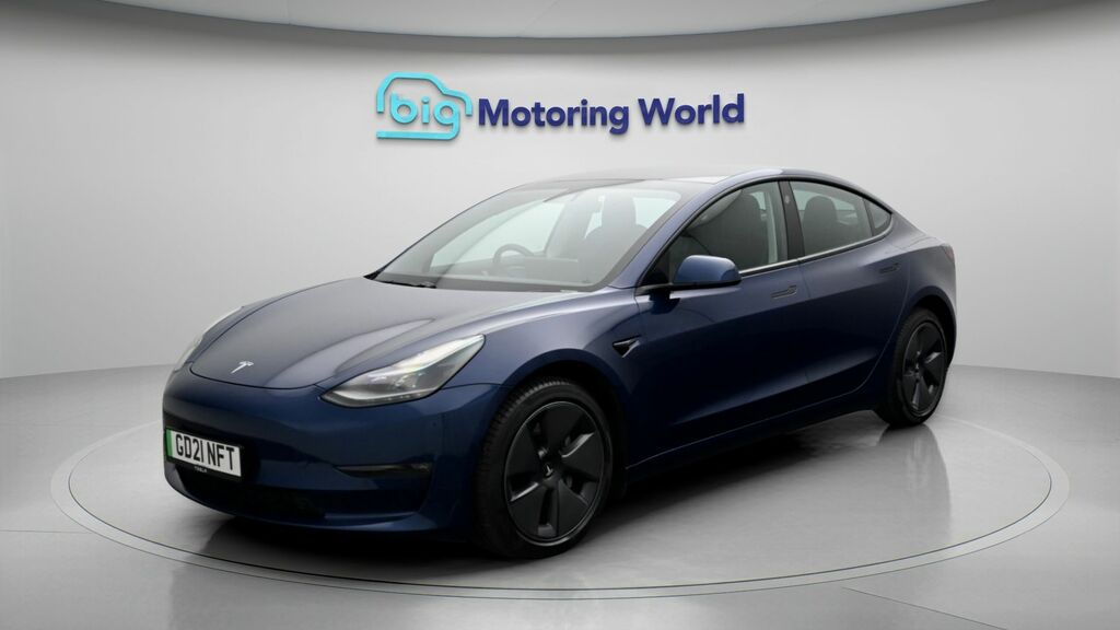 Tesla Model 3 Long Range GD21NFT Blue #3