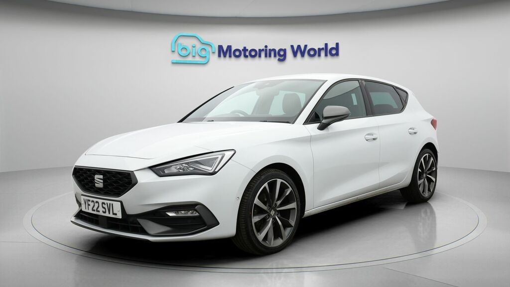 Seat Leon Fr Sport White #3