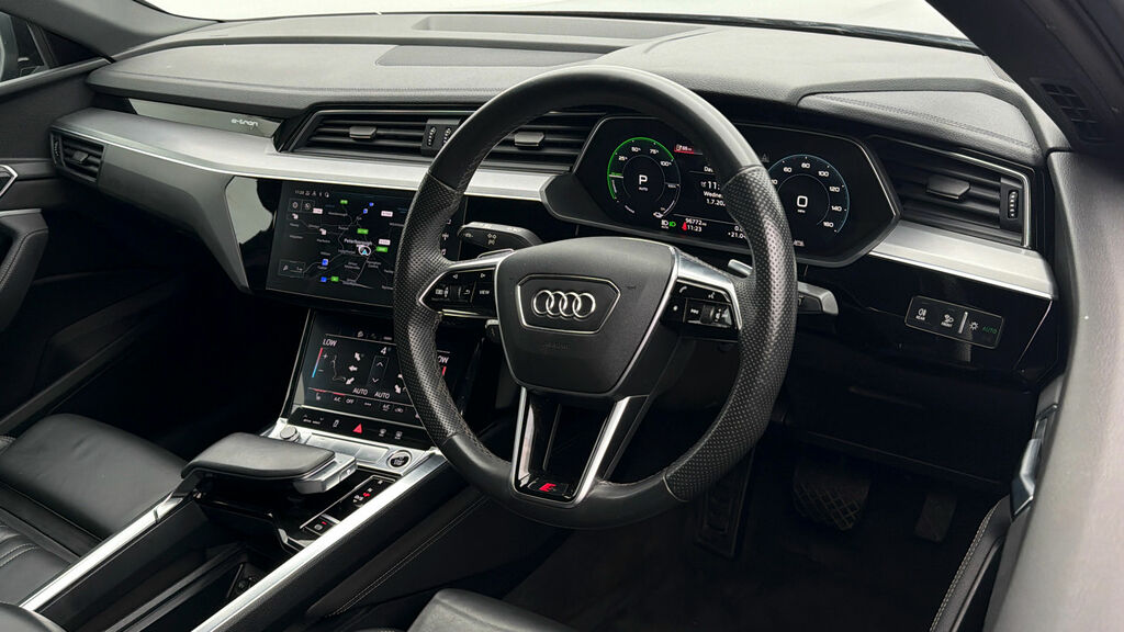 Audi E-Tron S S Line White #9