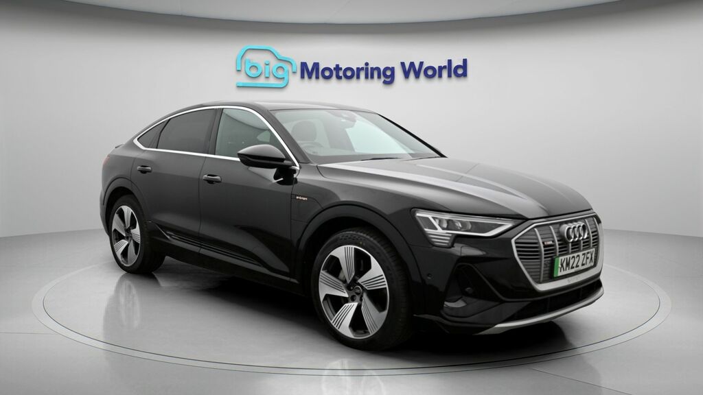 Audi E-Tron S S Line Black