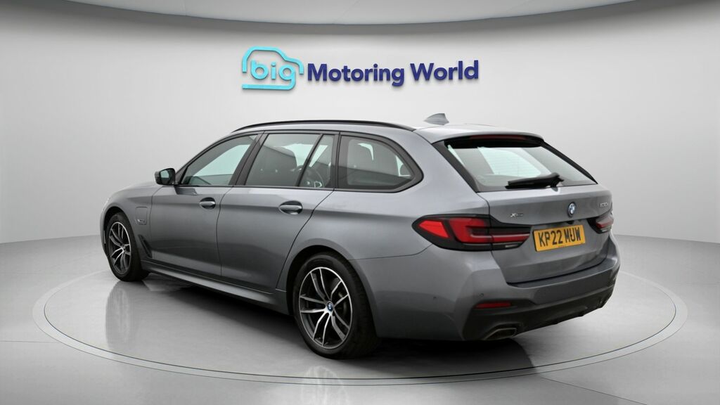 BMW 5 Series M Sport KP22MUW Blue #5