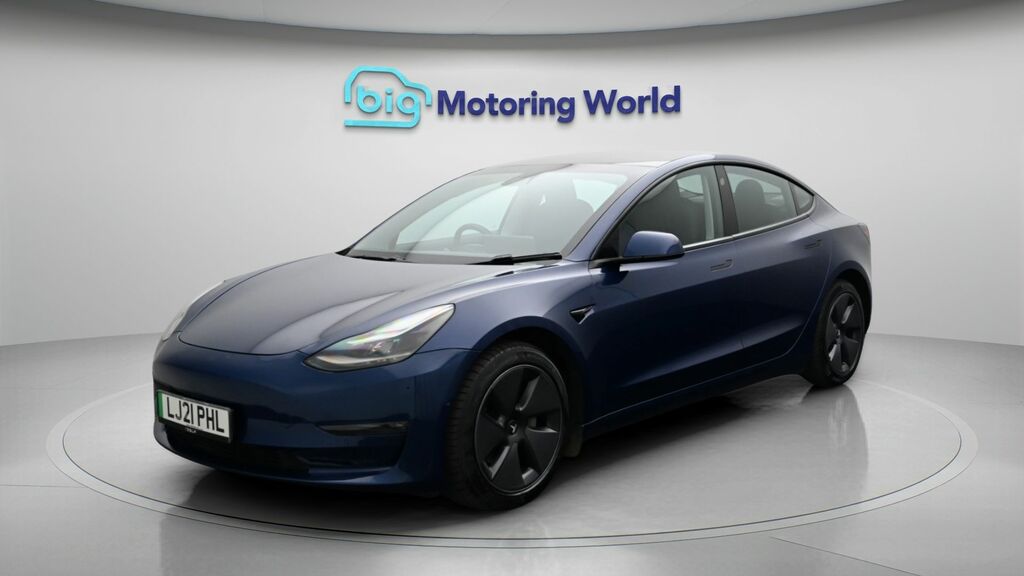 Tesla Model 3 Long Range LJ21PHL Blue #3