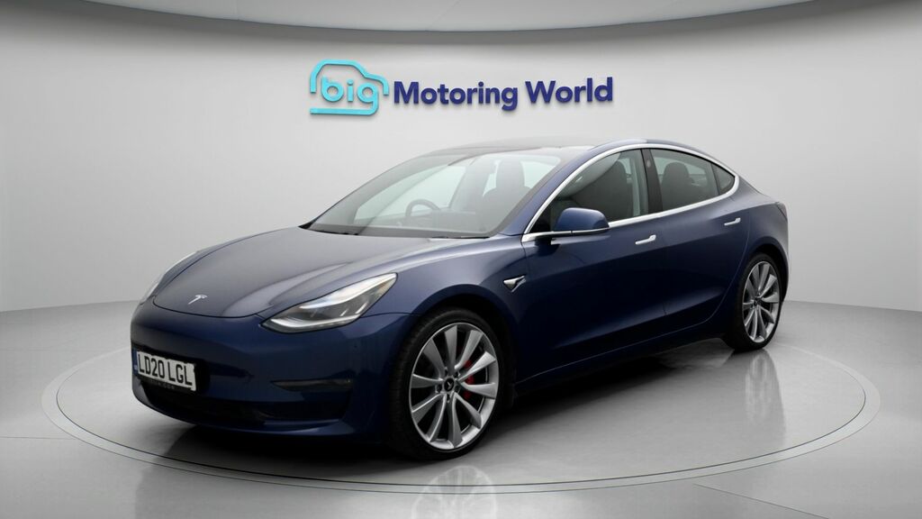 Tesla Model 3 Performance Blue #3