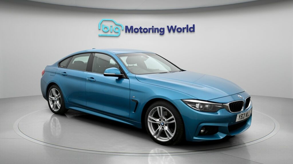BMW 4 Series Gran Coupe M Sport Blue