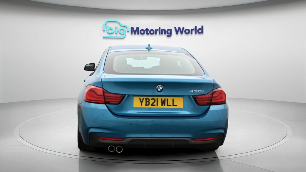 BMW 4 Series Gran Coupe M Sport YB21WLL Blue #6