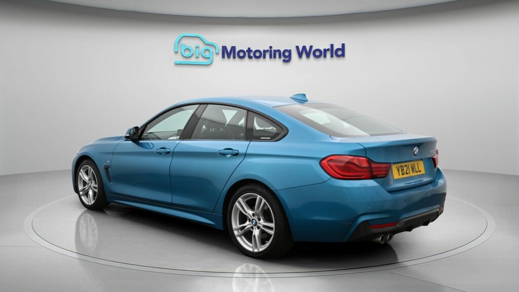 BMW 4 Series Gran Coupe M Sport YB21WLL Blue #5