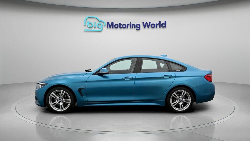 BMW 4 Series Gran Coupe M Sport YB21WLL Blue #4