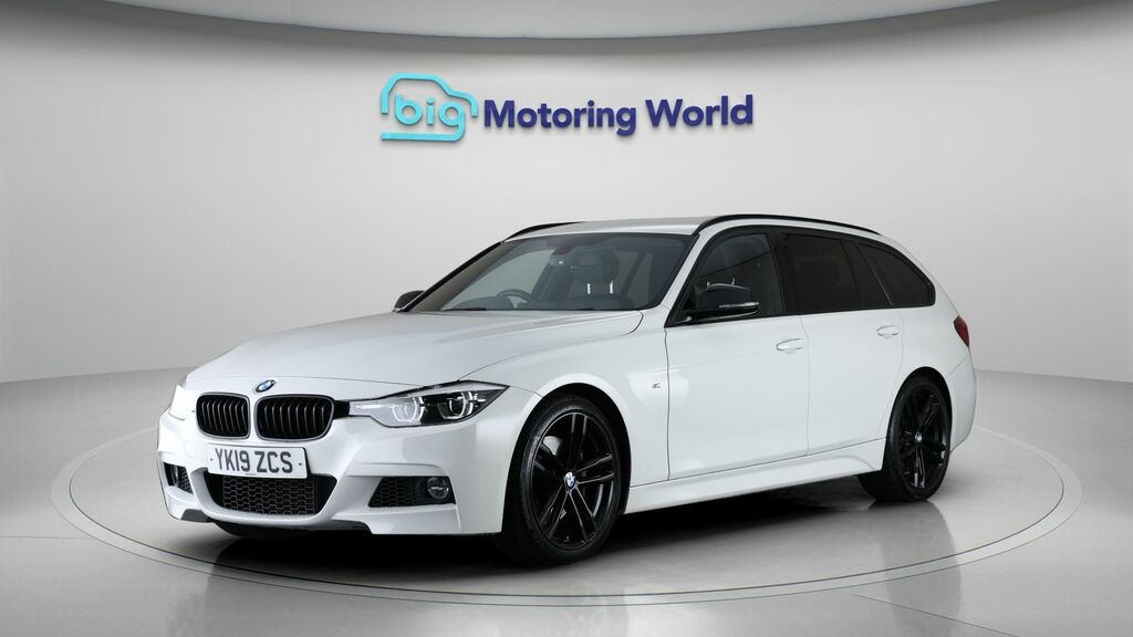 BMW 3 Series M Sport Shadow Edition YK19ZCS White #3