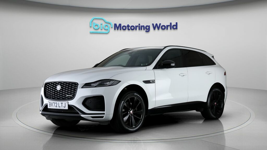 Jaguar F-Pace R-dynamic Black BV72LTJ White #3