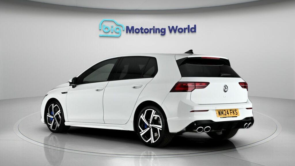 Volkswagen Golf R WM24FKS White #5