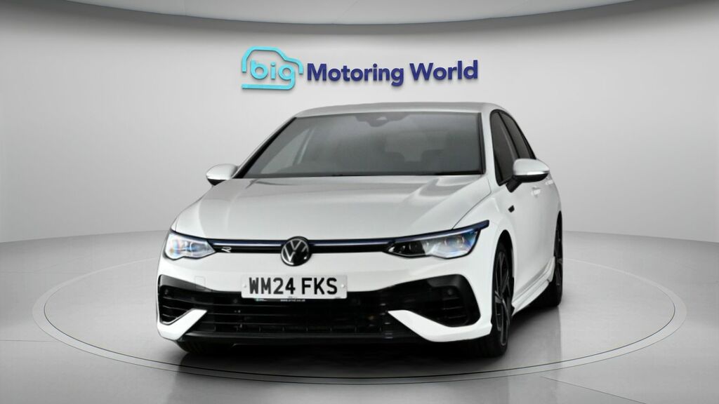 Volkswagen Golf R WM24FKS White #3