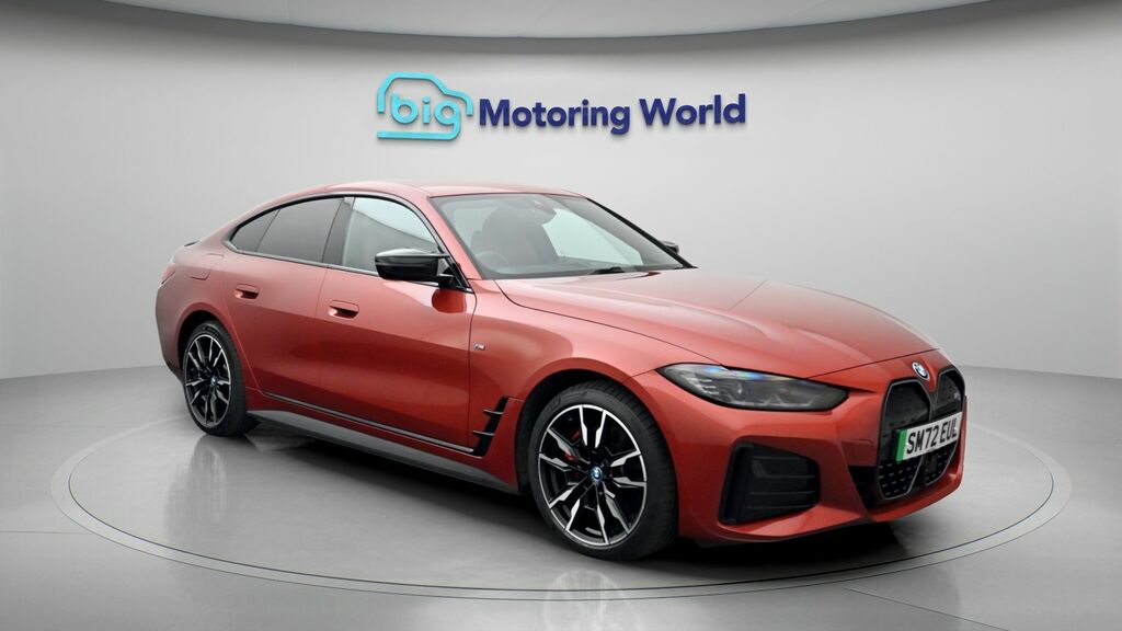 BMW i4 M50 Orange