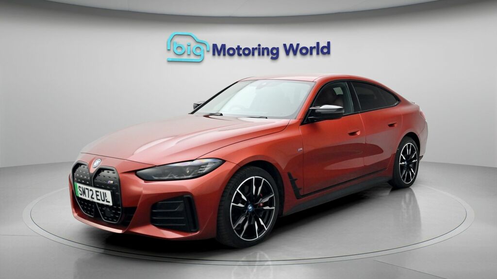 BMW i4 M50 Orange #3