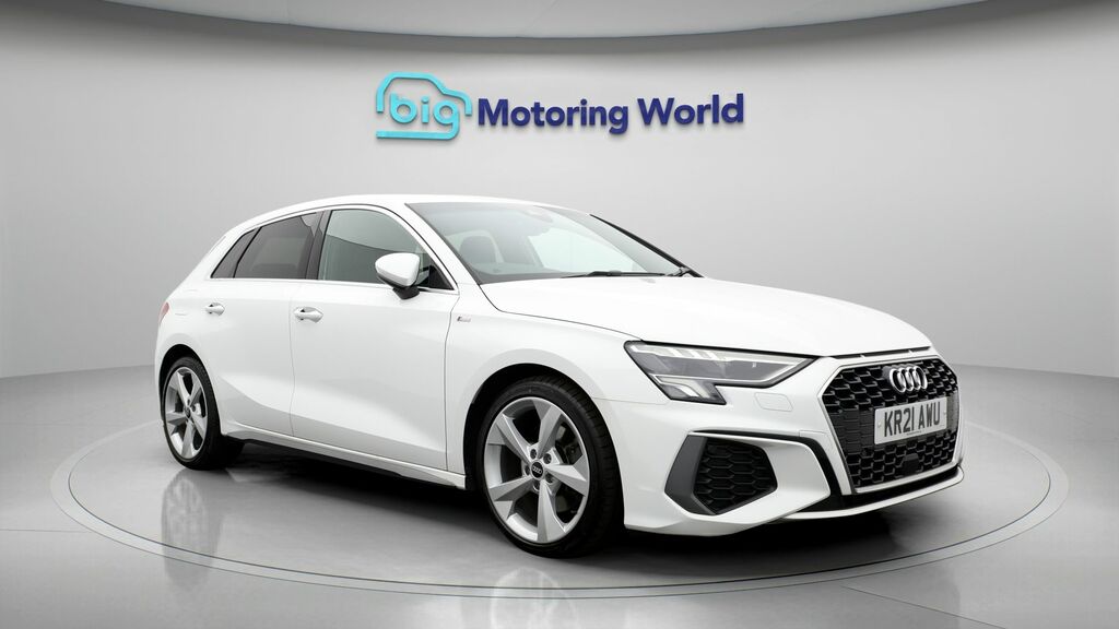 Audi A3 S Line KR21AWU White