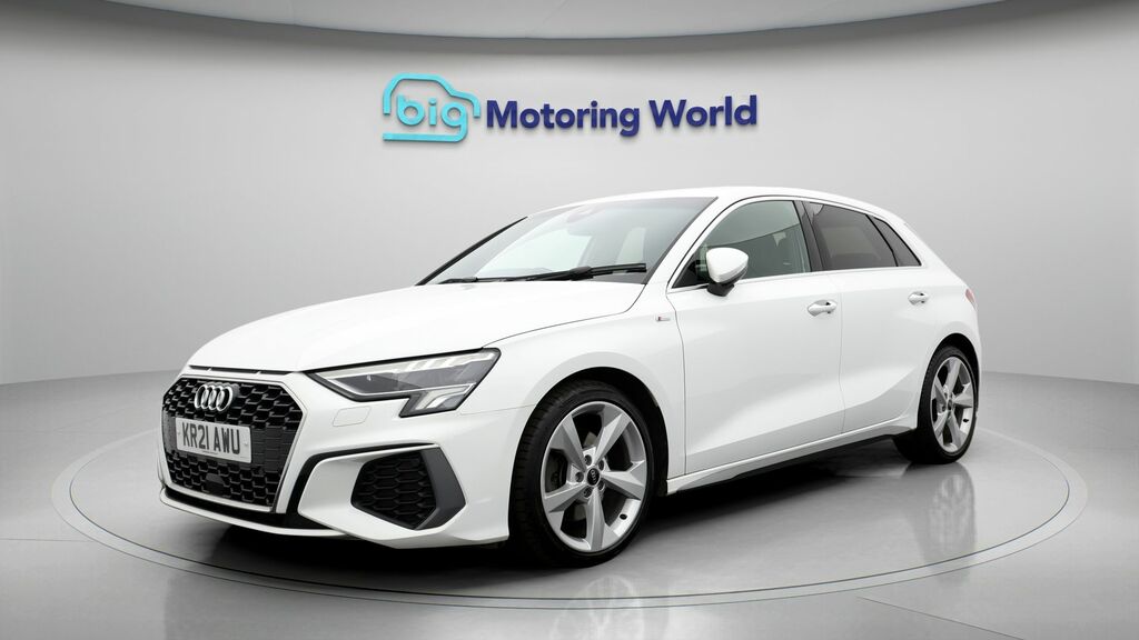 Audi A3 S Line KR21AWU White #3