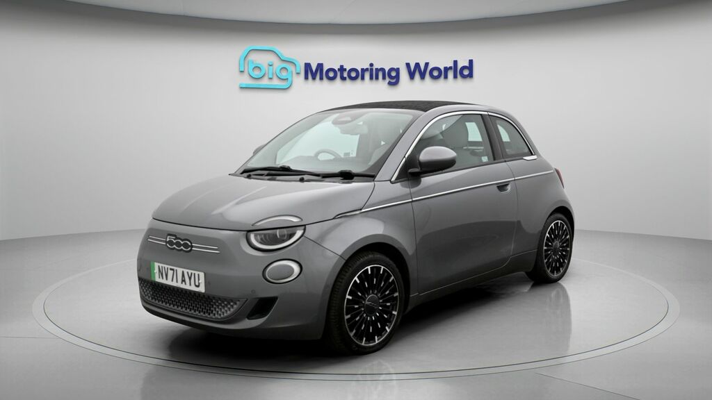 Fiat 500E C La Prima Grey #3