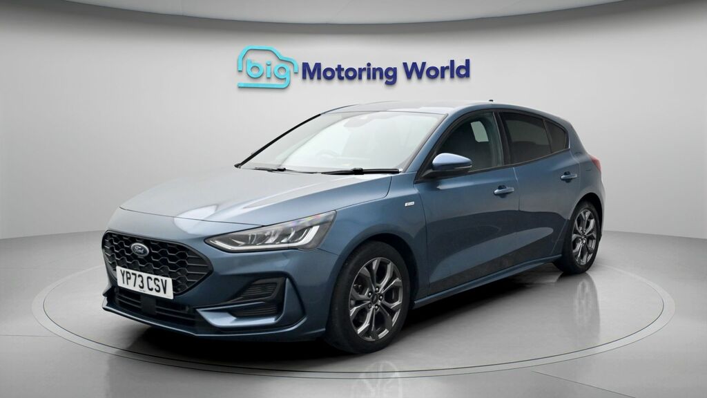 Ford Focus St-line YP73CSV Blue #3