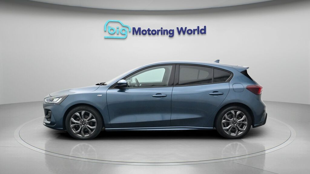 Ford Focus St-line YP73CSV Blue #4