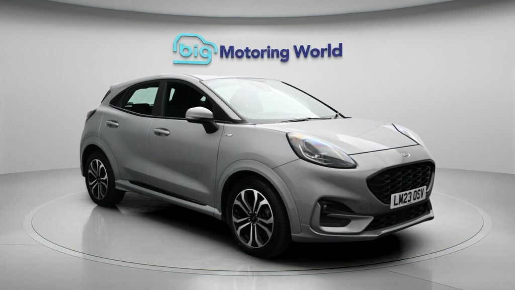 Ford Puma St-line Silver