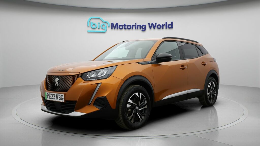 Peugeot e-2008 Allure Premium PE23WBG Orange #3