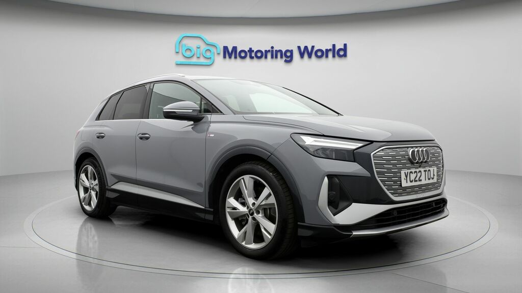 Audi Q4 E Tron S Line Grey