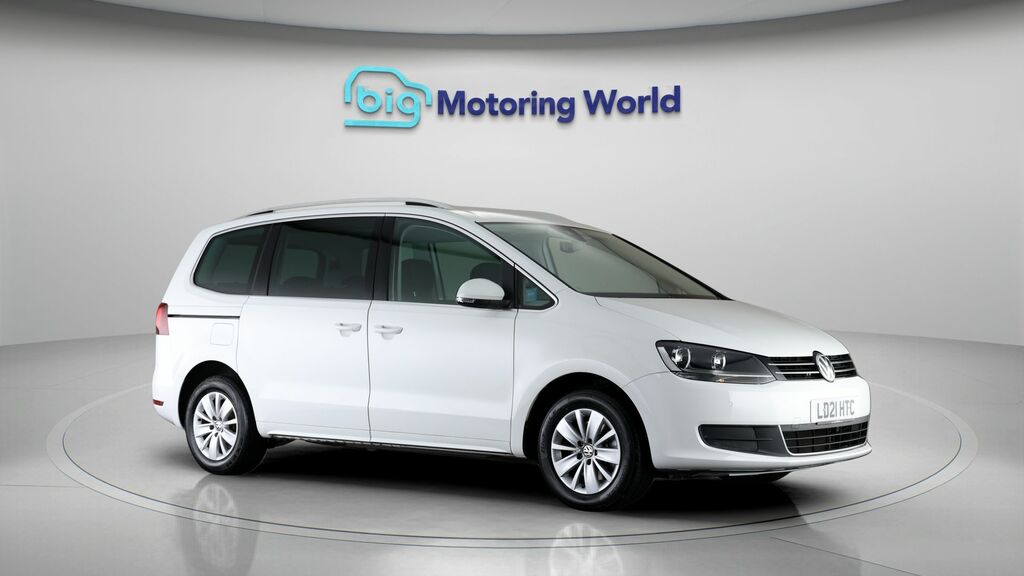 Volkswagen Sharan Se Nav White