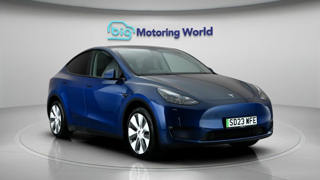 Tesla Model Y Y Rwd Vat Qualfying Car White #1