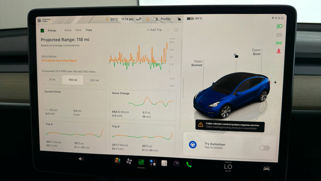 Tesla Model Y Y Rwd Vat Qualfying Car White #23