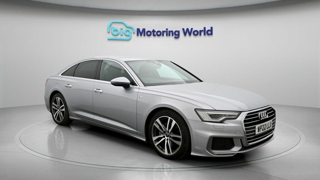 Audi A6 Saloon S Line Silver