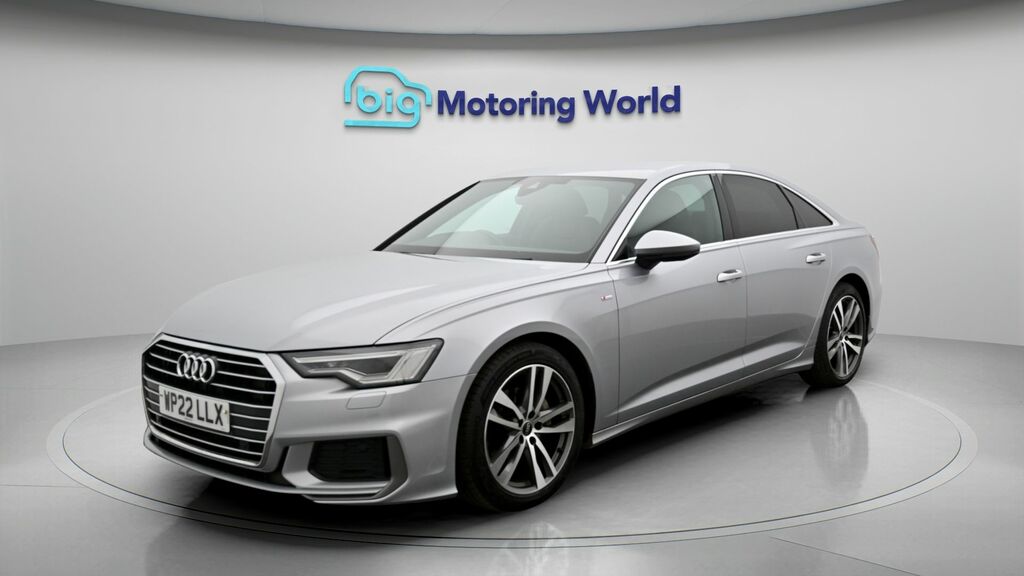 Audi A6 Saloon S Line WP22LLX Silver #3