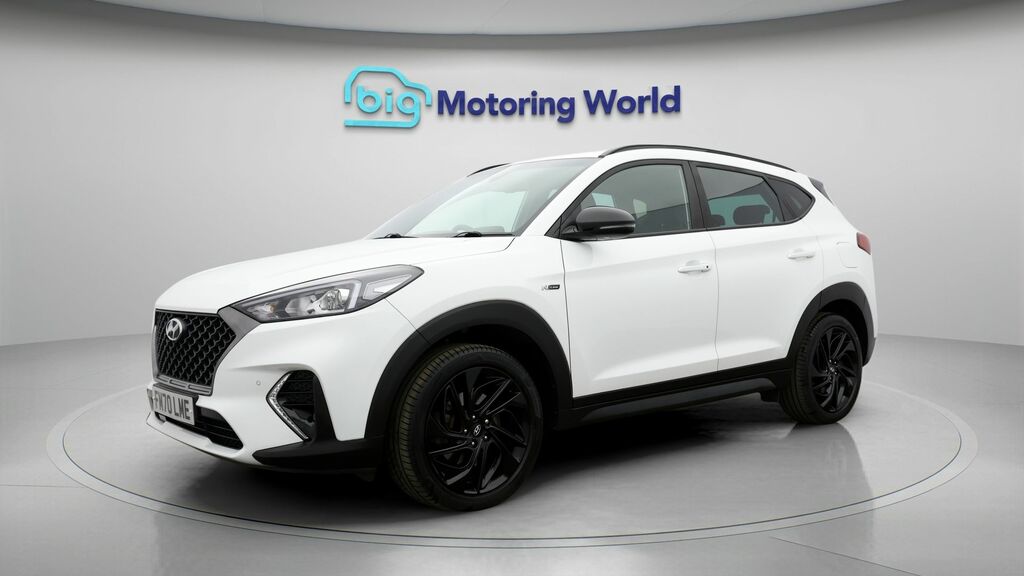 Hyundai Tucson N Line White #3
