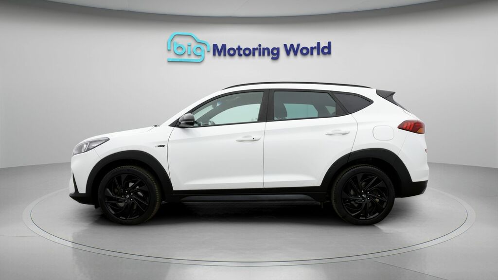 Hyundai Tucson N Line White #4