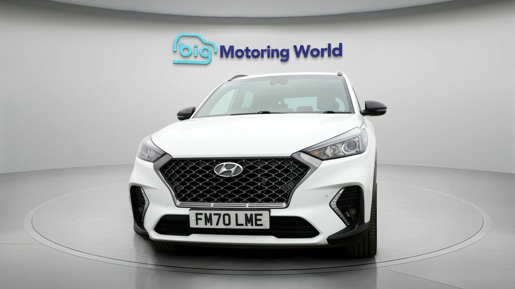 Hyundai Tucson N Line White #2