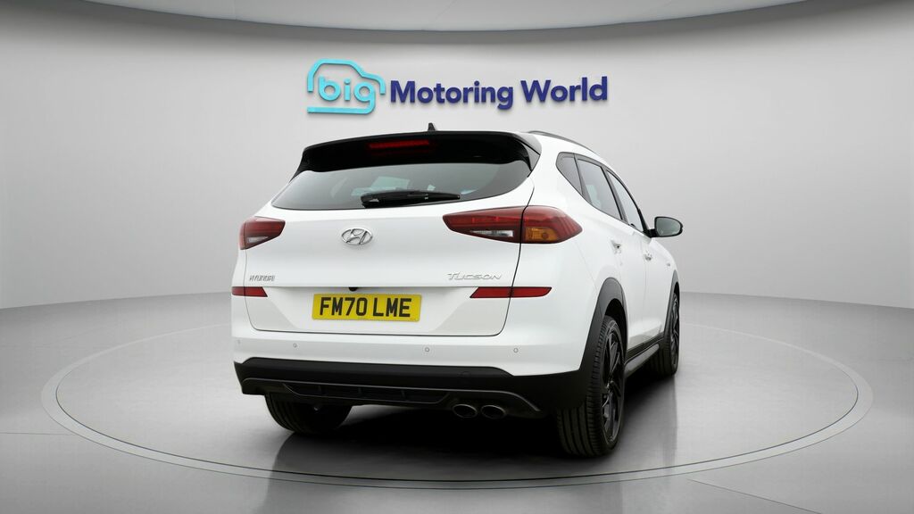 Hyundai Tucson N Line White #6