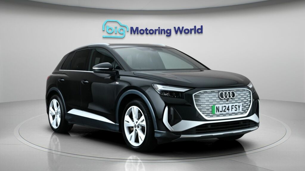 Audi Q4 E Tron S Line Black