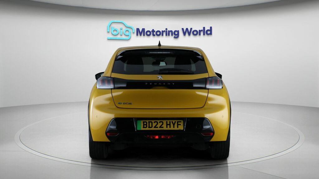 Peugeot e-208 Allure Premium BD22HYF Yellow #6