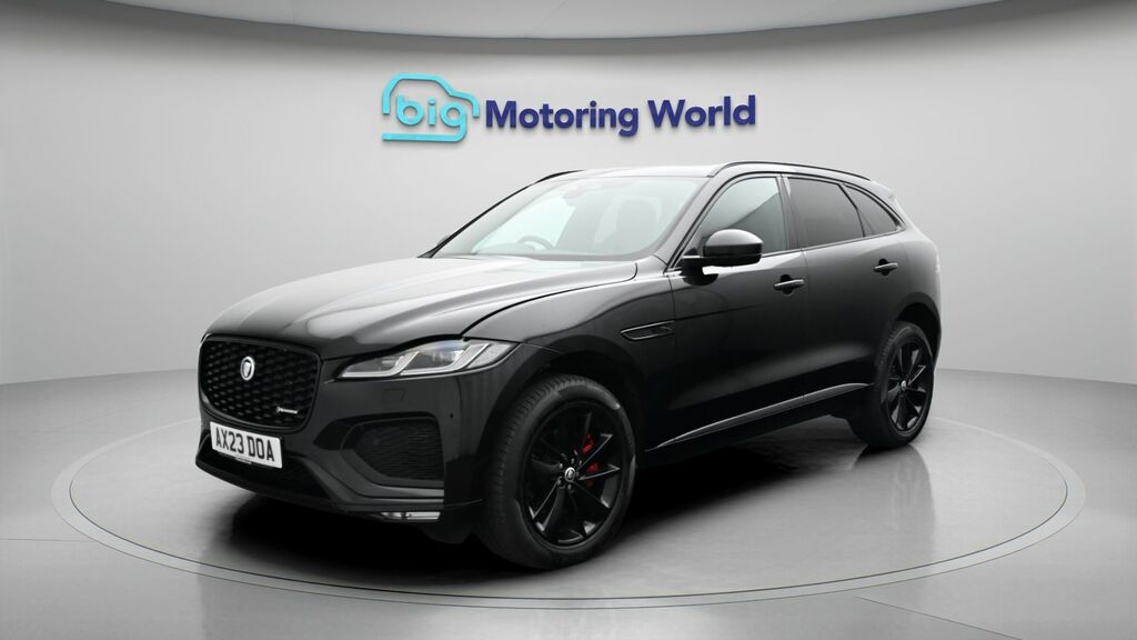 Jaguar F-Pace R-dynamic Se Black Black #3