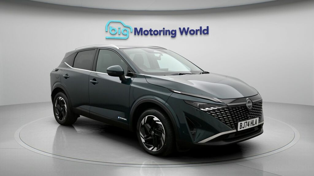 Nissan Qashqai N-connecta Green