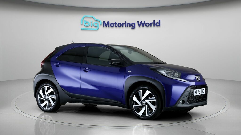 Toyota Aygo X Edge Blue