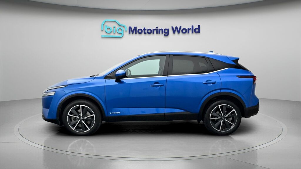 Nissan Qashqai Tekna Blue #4