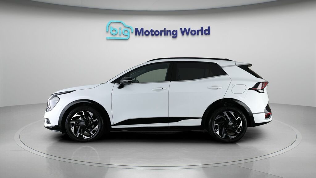 Kia Sportage Gt-line White #4