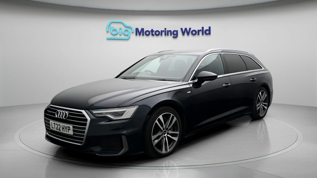 Audi A6 Avant S Line Blue #3