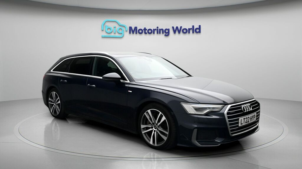Audi A6 Avant S Line Blue