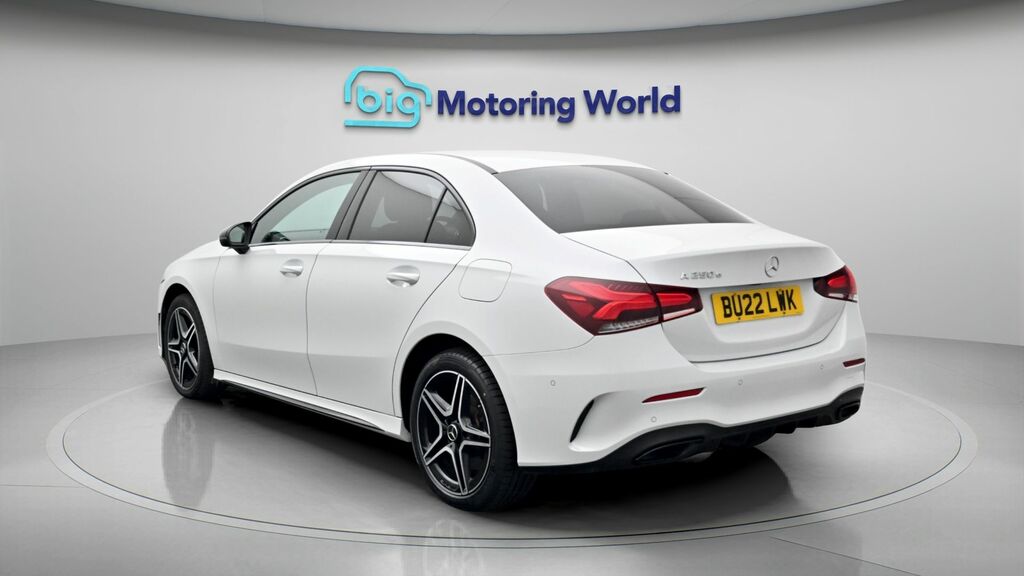Mercedes-Benz A Class Amg Line Edition White #5