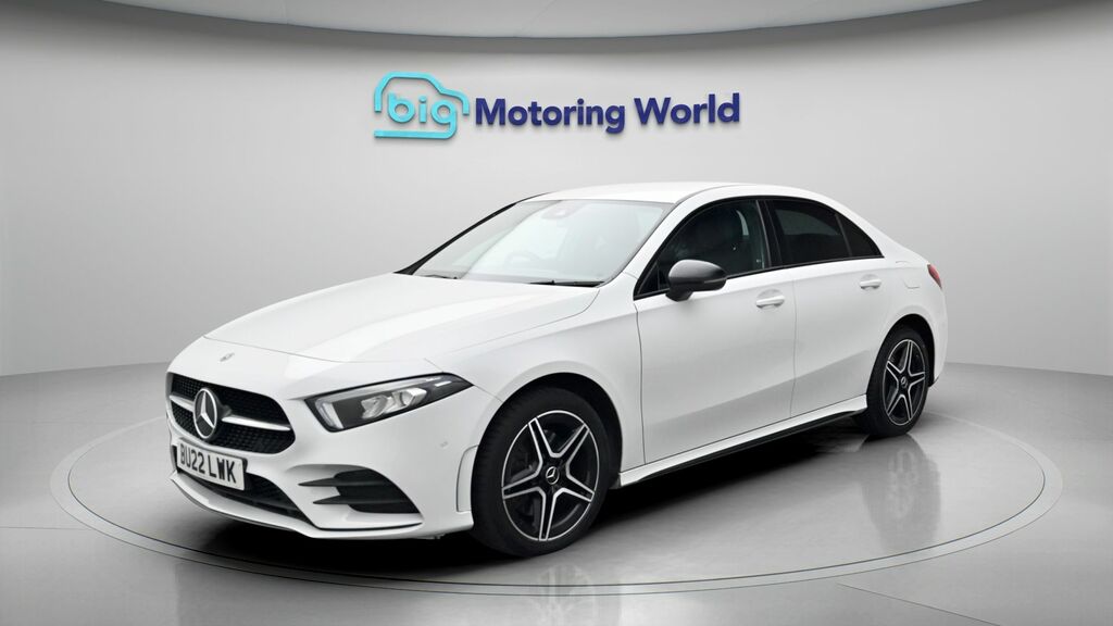 Mercedes-Benz A Class Amg Line Edition White #3