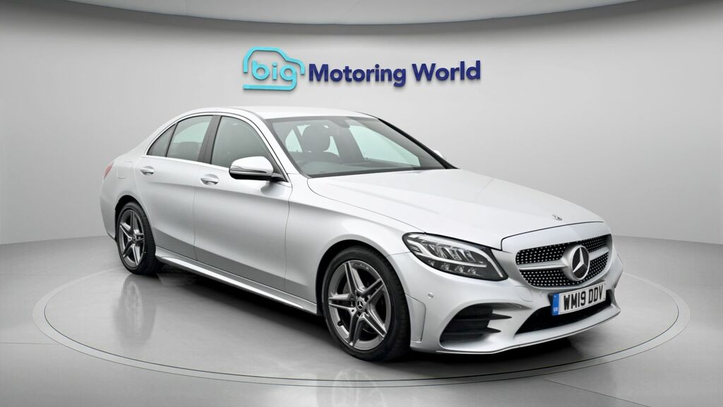 Mercedes-Benz C Class Amg Line Silver
