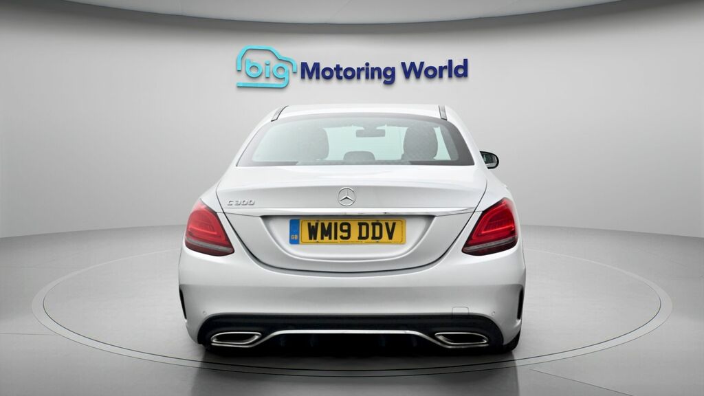Mercedes-Benz C Class Amg Line Silver #6